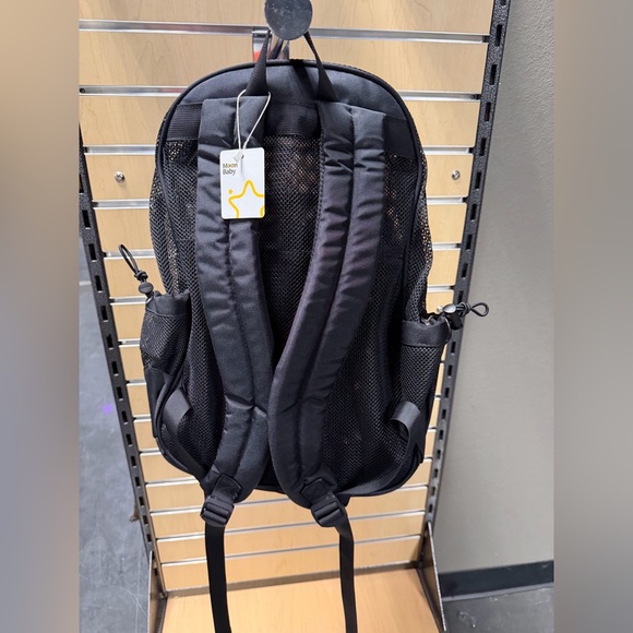 Black Mesh Backpack - NEW! - Picture 5 of 9